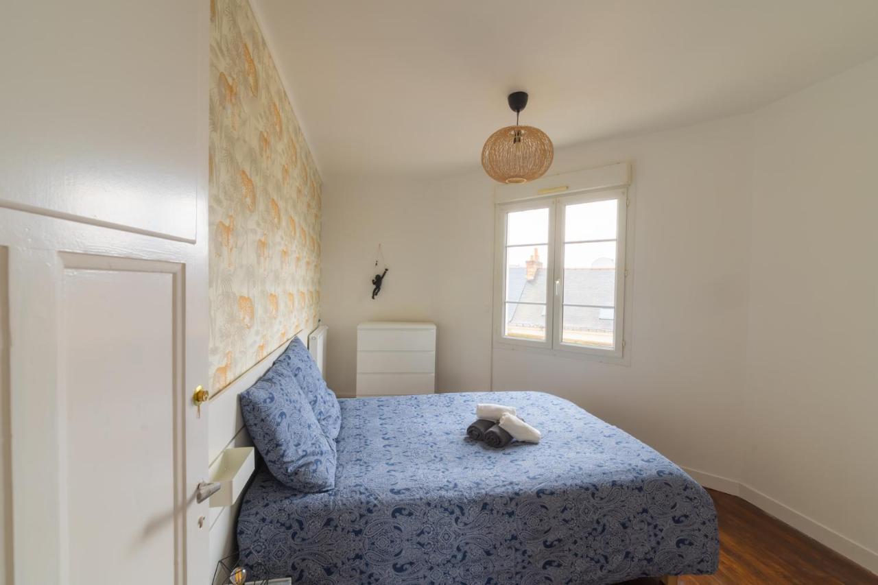 Appartement Cosy avec garage privé Le Mans Exterior foto